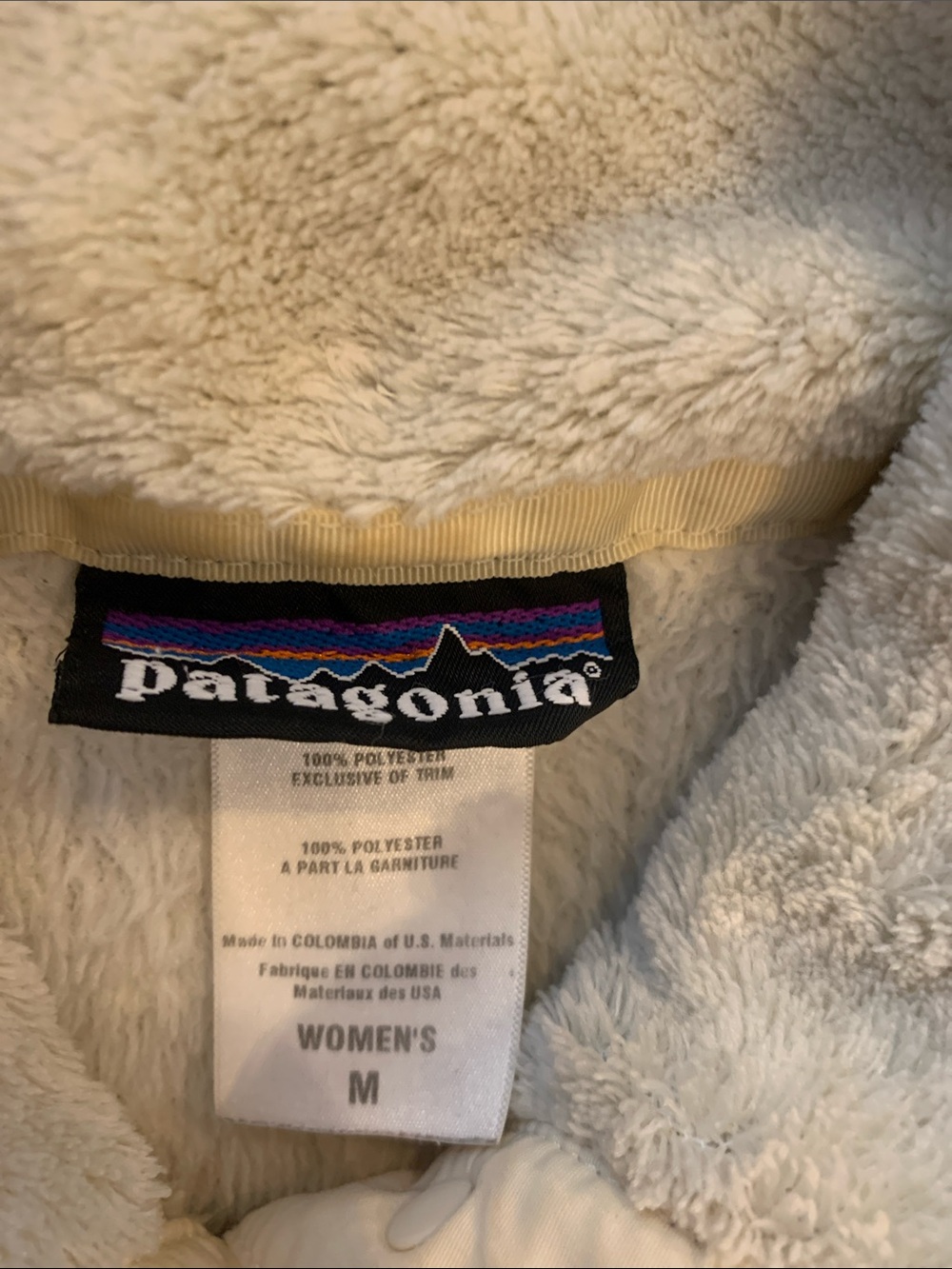 Patagonia snap fleece. Women’s medium. - Picture 3 of 12